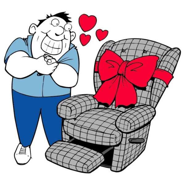 Man In Love Chair