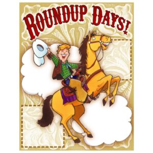 Round up Days Flyer