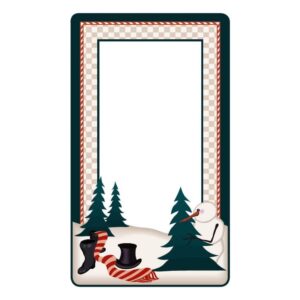 Snowman Frame