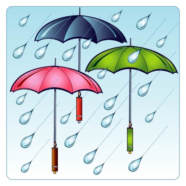 Umbrellas Rain