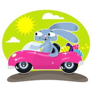 Bunny Car Eggs