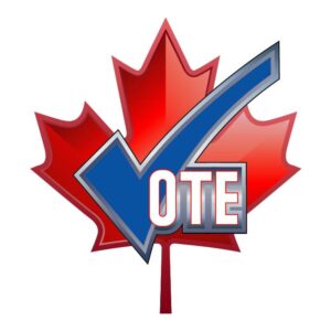 Canadian elections vote Design