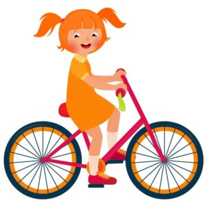 Girl Bicycle