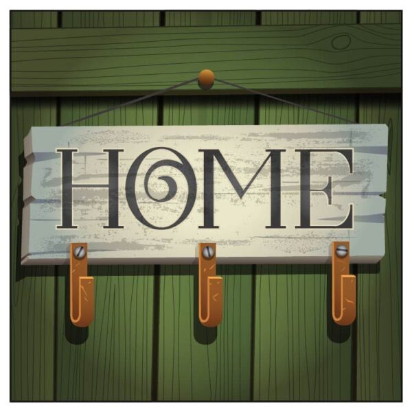 Home Sign Board For Front Door Design
