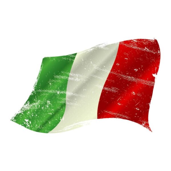 Italian Flag Grunge
