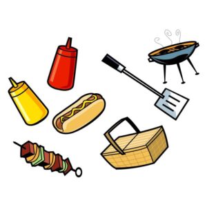 Picnic Necessary Items Design