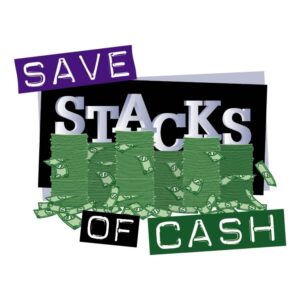 Save Stacks of Cash Design