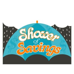 Shower Savings Monsoon Design