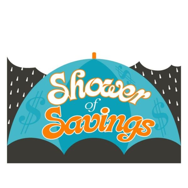 Shower Savings Monsoon Design