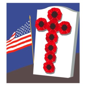 Tomb Stone Flag