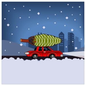 A Christmas Tree on Your Car