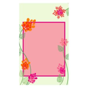 Flower Border Frame