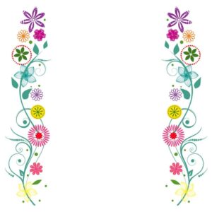 Flower Border Frame