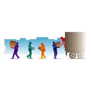 People Loading Truck