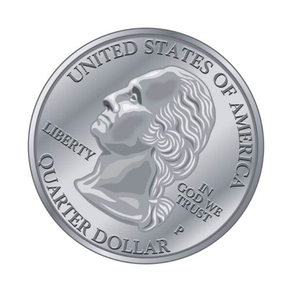 Quarter Dollar United States Of America Value