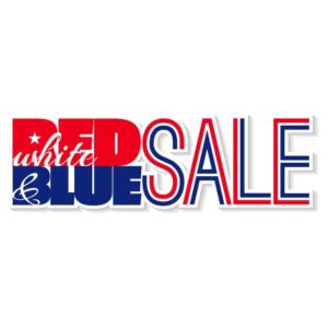 Red White and Blue Sale