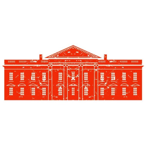 Red Whitehouse Snowfall