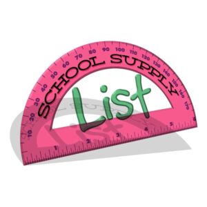 School Supply List Mathematically