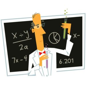 Scientist Blackboard