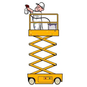 Scissor Lift Painter