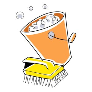 Scrub Brush Bucket