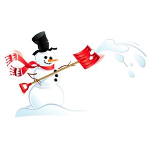 Snowman Shovel