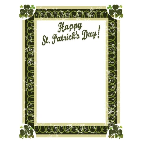 St. Patricks Day Frame