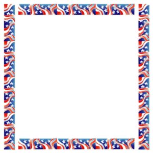 Stars Stripes Border