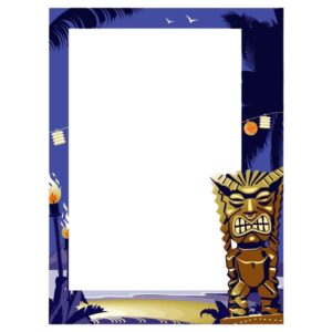 Tiki Beach Frame