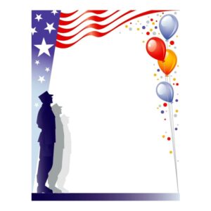 United States of America Soldier Frame