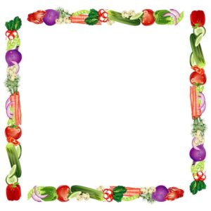 Vegetables Frame