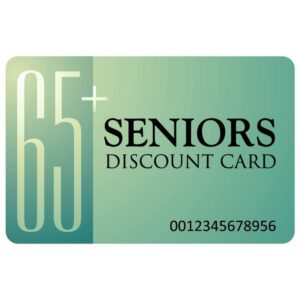 65 above seniors discount card