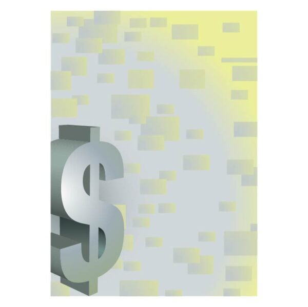 Abstract background with US dollar symbol