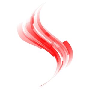 Abstract background with red lines