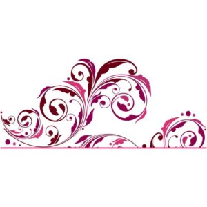 Abstract pink floral background