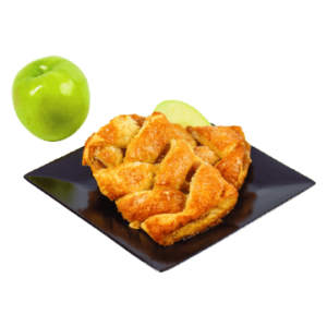 Apple pie cookies with apple