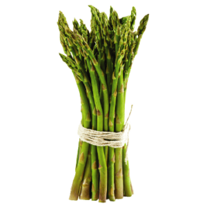 Bunch of green asparagus