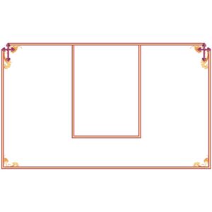 Catholic church frame