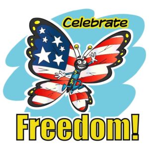 Celebrate USA freedom with ant