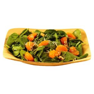 Citrus and cinnamon spinach salad