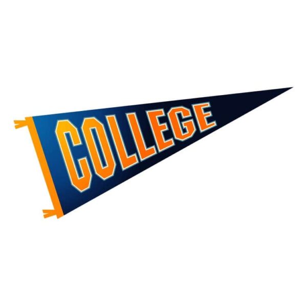 College pennant board