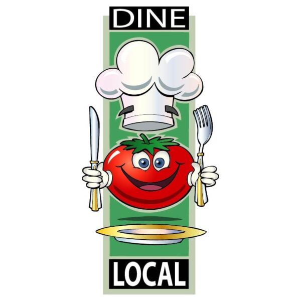 Dine local for local area dinner