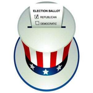 Election ballot republican