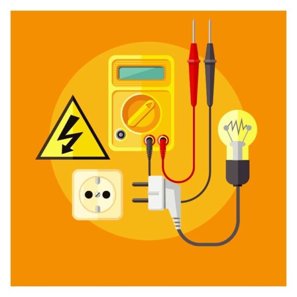 Electrical work concept