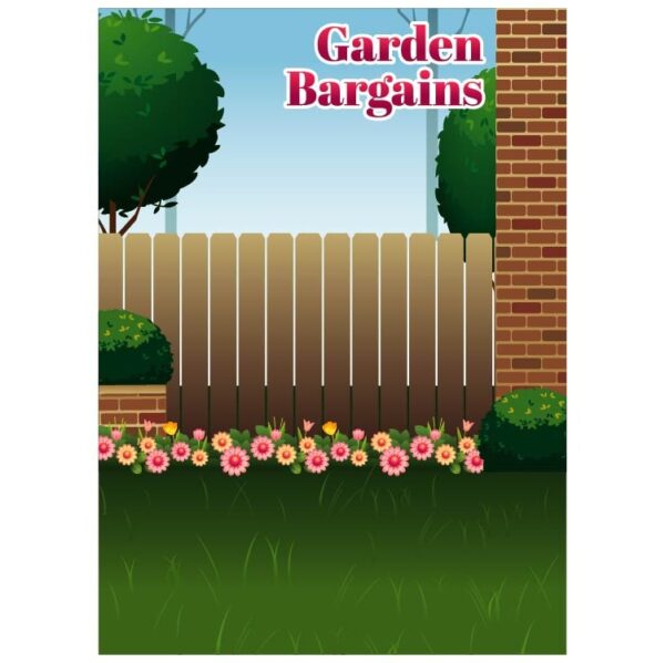 Garden bargains with garden frame