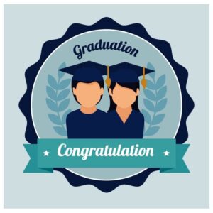 Graduation congratulation