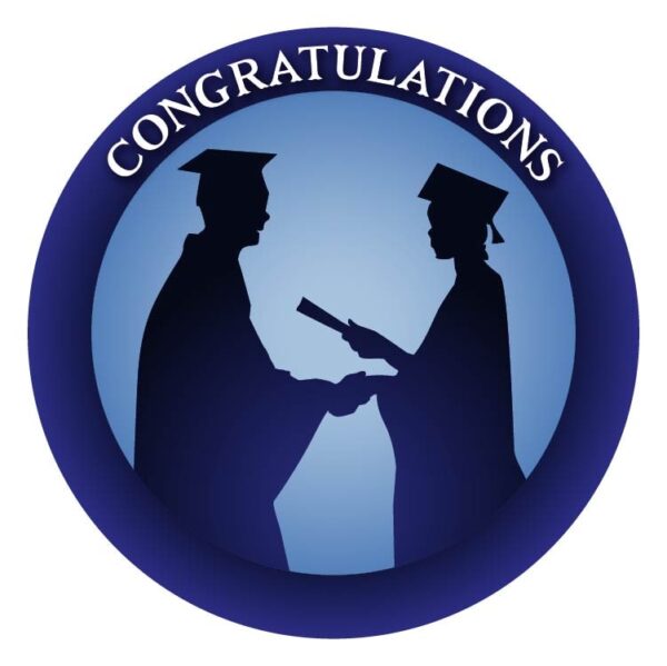 Graduation congratulations