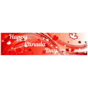 Happy Canada Day Banner