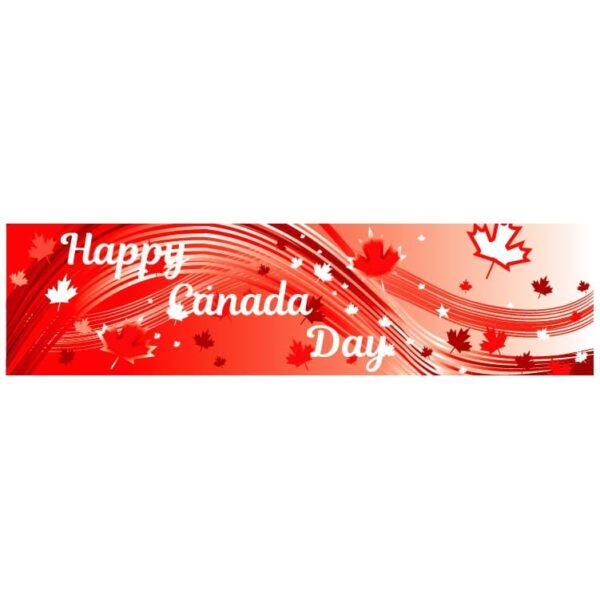 Happy Canada Day Banner