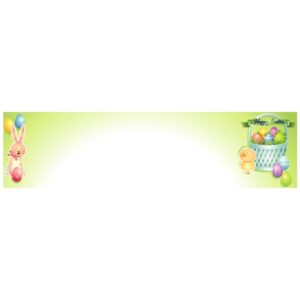 Happy Easter day banner